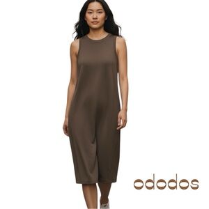 Ododos Taupe Sleeveless Casual Dress NWT Size M
